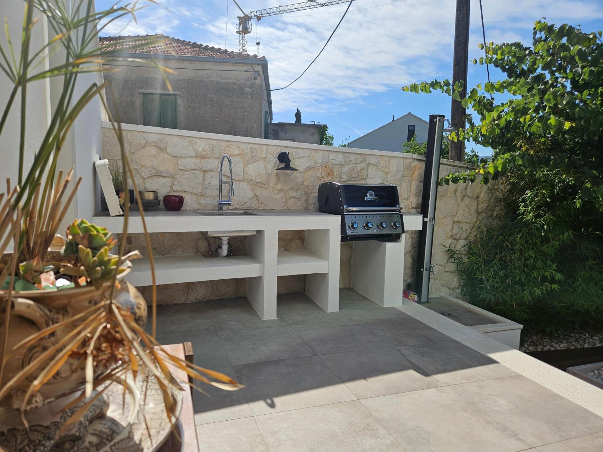 The Three Flowers Pool House Trogir Exteriér fotografie