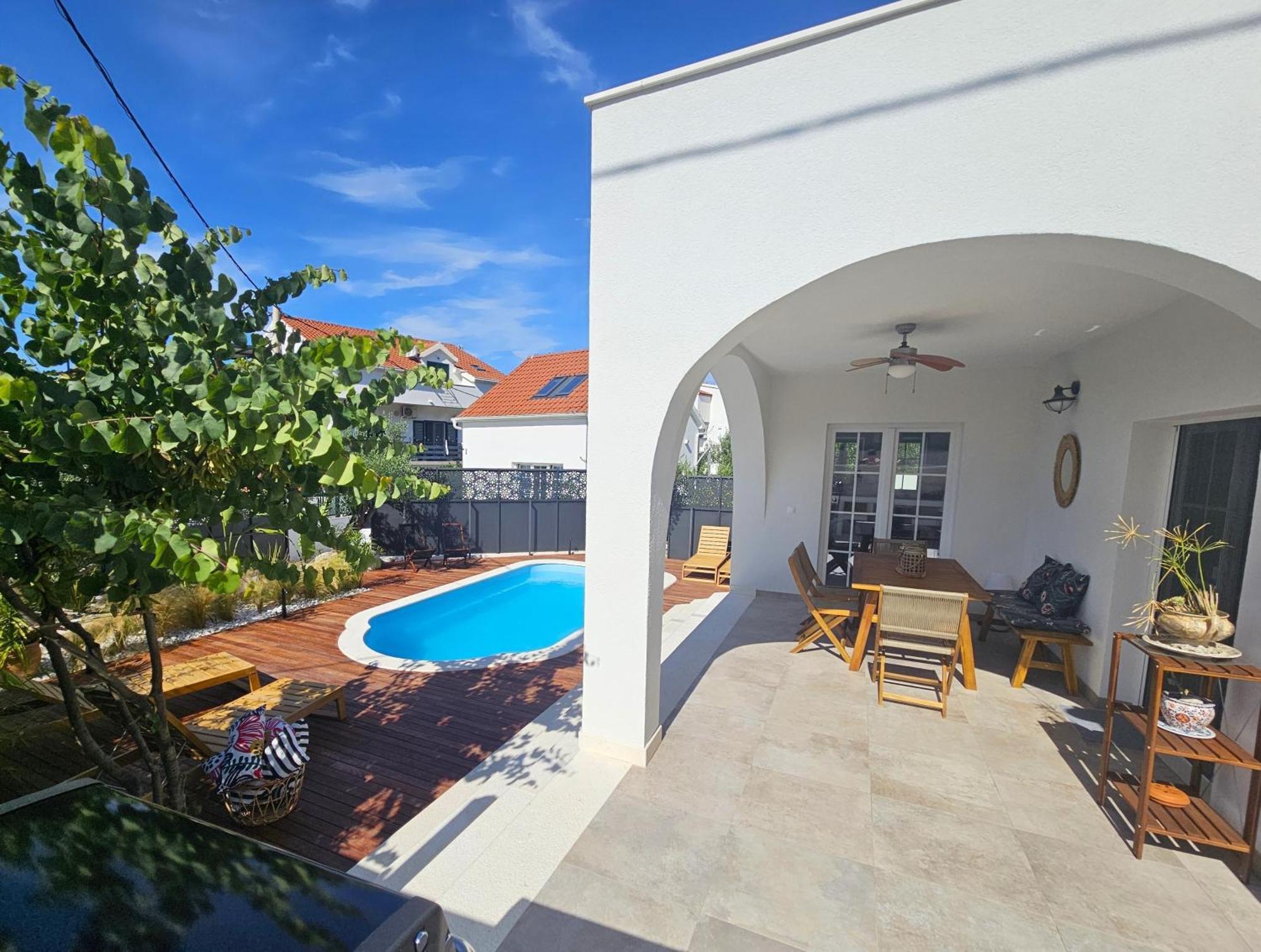 The Three Flowers Pool House Trogir Exteriér fotografie