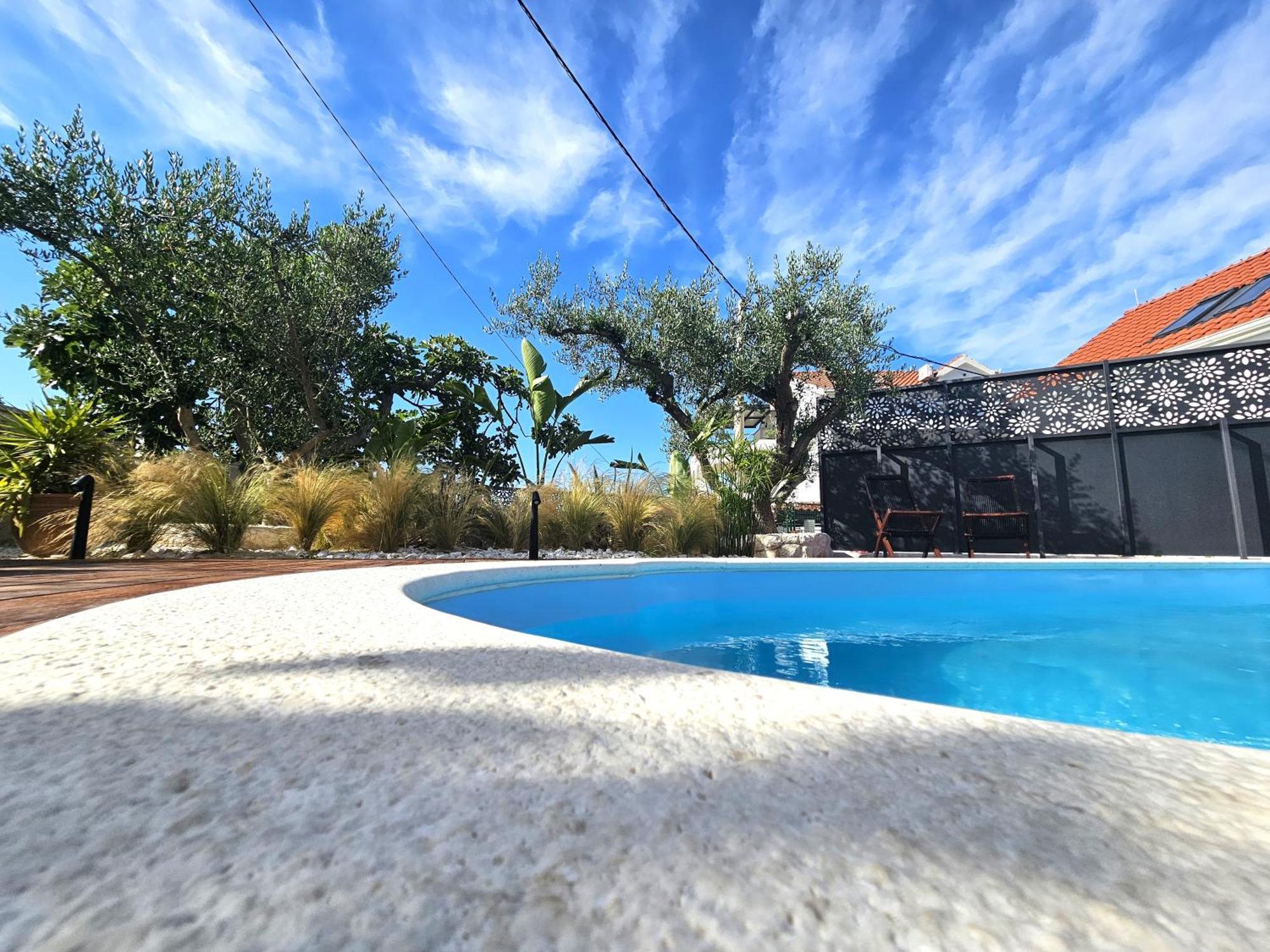 The Three Flowers Pool House Trogir Exteriér fotografie