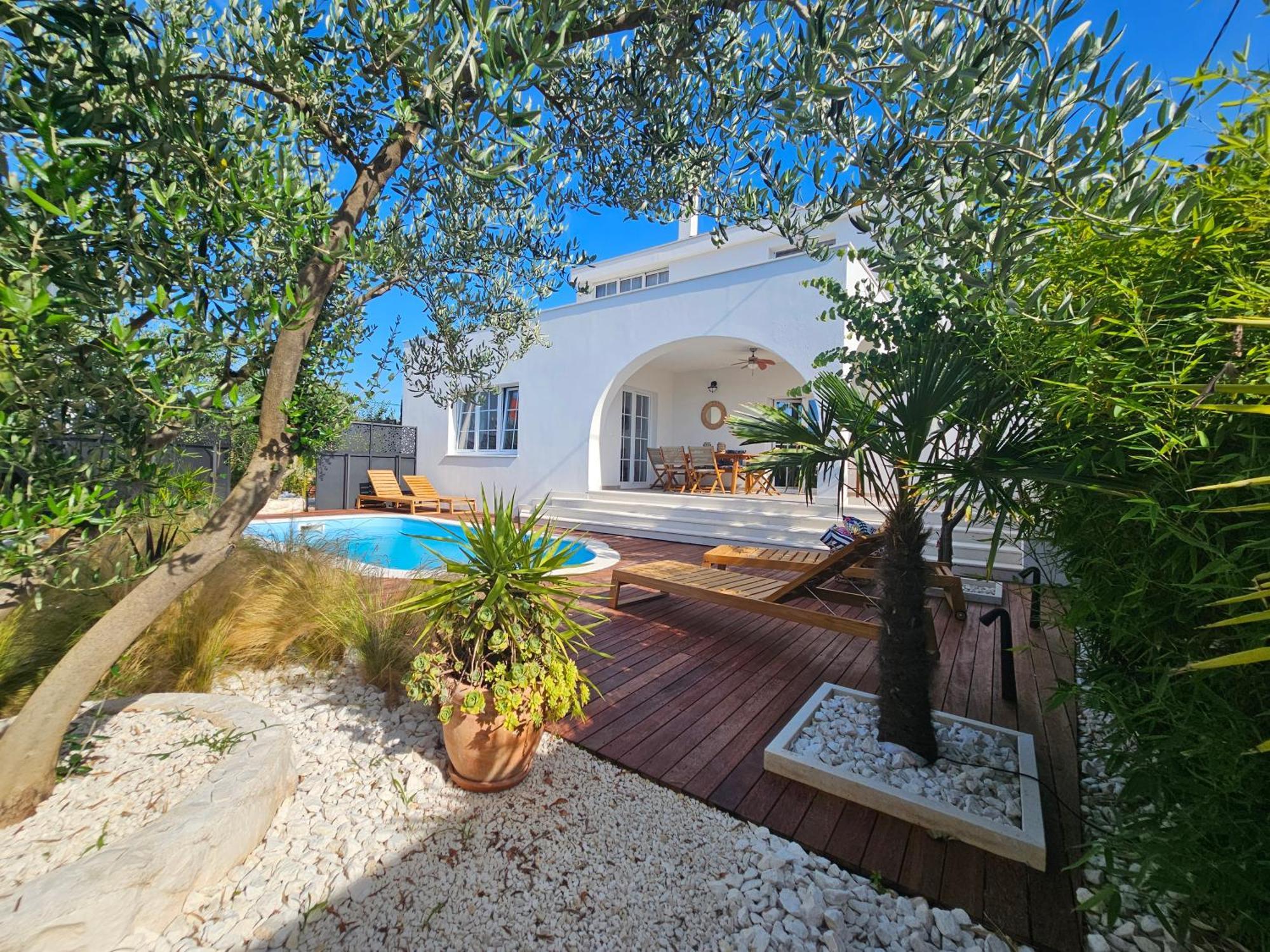The Three Flowers Pool House Trogir Exteriér fotografie